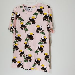 NWT Knicker Bocker Pink Penguin Tee, Large